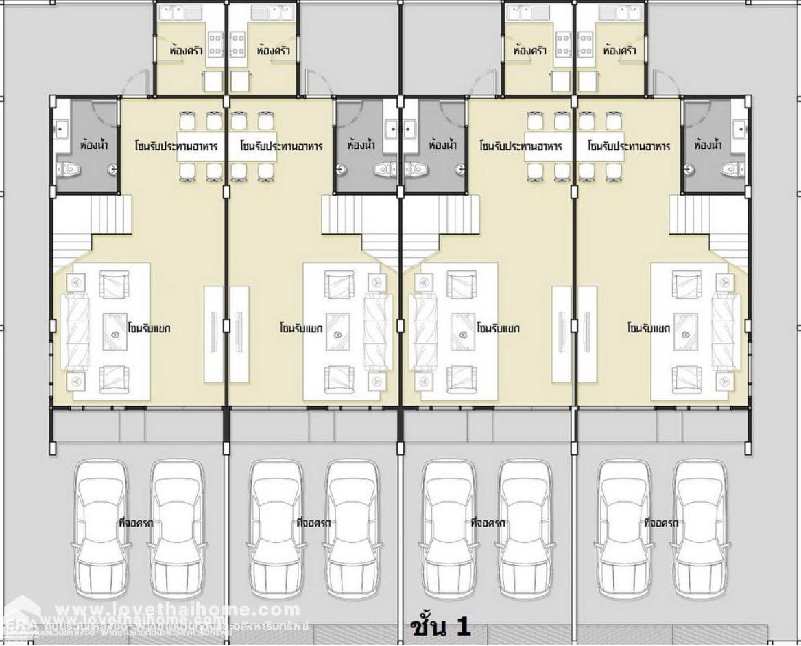 ขายบ้านทาวน์โฮมใหม่3ชั้น ถ.รามอินทรา ซ.คู้บอน27 แยก27 มีเพียง6หลัง พื้นที่27.5-32.5ตารางวา พื้นที่ใช้สอย200ตรม. ใหญ่เหมือนบ้านเดี่ยว ถูกจริง กู้เต็ม จอดรถได้2คัน โครงสร้างแข็งแรงสุดๆ ตอกเข็มตั้งแต่รั้วหน้าบ้านยันหลังบ้าน เปิดจองแล้ววันนี้ 