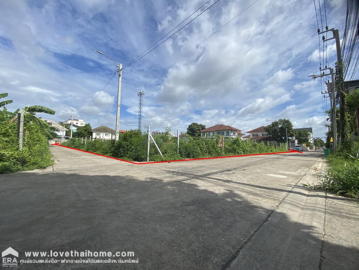 ขายที่ดินลาดพร้าว 126 ใกล้รถไฟฟ้าสายสีเหลือง แปลงสวย 337 ตรว. เหมาะสร้างบ้าน น่าลงทุน