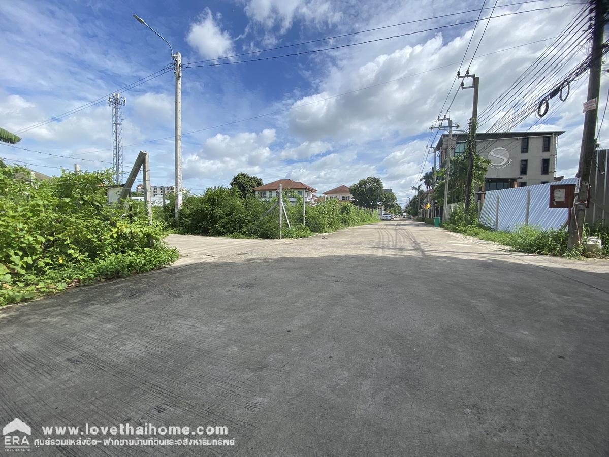 ขายที่ดินลาดพร้าว 126 ใกล้รถไฟฟ้าสายสีเหลือง แปลงสวย 337 ตรว. เหมาะสร้างบ้าน น่าลงทุน