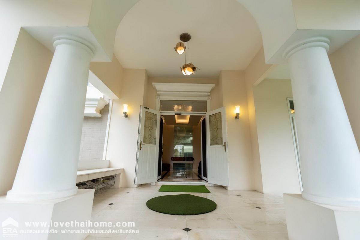 ขายบ้านคฤหาสน์หรู ม.ลดาวัลย์ ราชพฤกษ์-ปิ่นเกล้า Modern Style บ้านหลังมุม แถม!เฟอร์นอกบางส่วน (มุ้งลวดนิรภัย) และมีสนามชิพพัตต์กอล์ฟขนาดใหญ่ ทำเลสุดยอด พื้นที่222ตรว. "ลดราคาสุดๆ จาก75ล้าน เหลือ62ล้าน" เท่านั้น (ราคานี้ผู้ซื้อต้องโอนเอง)