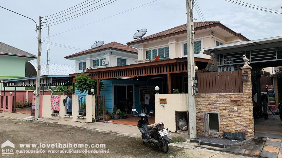 ขายบ้านเดี่ยว 2 ชั้น หมู่บ้านศรีเทพไทย พาร์ควิลล์ ถนนบางนา-ตราด กม.43 พื้นที่ 53.8 ตรว. พร้อมอยู่ รับประกันเลยว่าราคาถูกสุดในโครงการนี้แล้ว