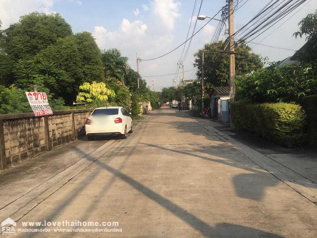 ขายที่ดิน ม.เศรษฐกิจ-เพชรเกษม แปลงสวย ถมแล้ว 100 ตรว. ใกล้สถานีรถไฟฟ้าหลักสอง มีรั้ว 3 ด้าน ขอบเขตชัดเจน