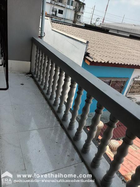 ขายทาวน์เฮ้าส์ บ้านสายรุ้ง ถ.หนามแดง-บางพลี 39 ใกล้รถไฟฟ้าสายสีเหลือง(ลาดพร้าว-สำโรง) 18 ตรว. ขายราคาพิเศษแต่งใหม่สวย ถนนเมนของหมู่บ้านไม่ไกลจากป้อมยาม 