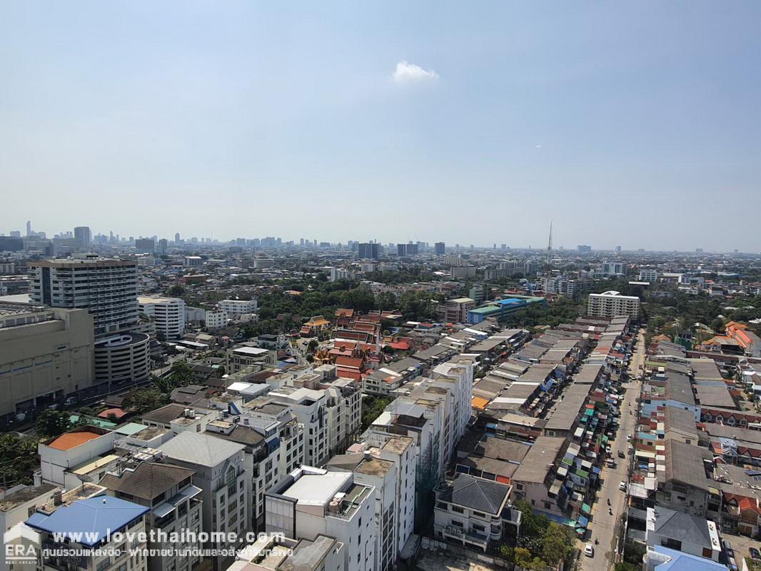 ขายคอนโดลุมพินี เพลส ปิ่นเกล้า 2 ใกล้ MRT บางยี่ขัน พื้นที่ 37.51 ตรม. ชั้น 25 พร้อมอยู่ พร้อมเฟอร์นิเจอร์ครบ และห้องครัวบิวอินท์