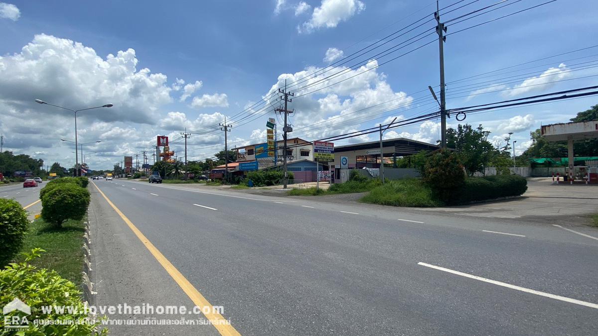 ขายที่ดิน ติดถนนรังสิต-นครนายก องครักษ์ นครนายก พื้นที่ 200 ตรว. ตรงข้ามโตโยต้า องครักษ์