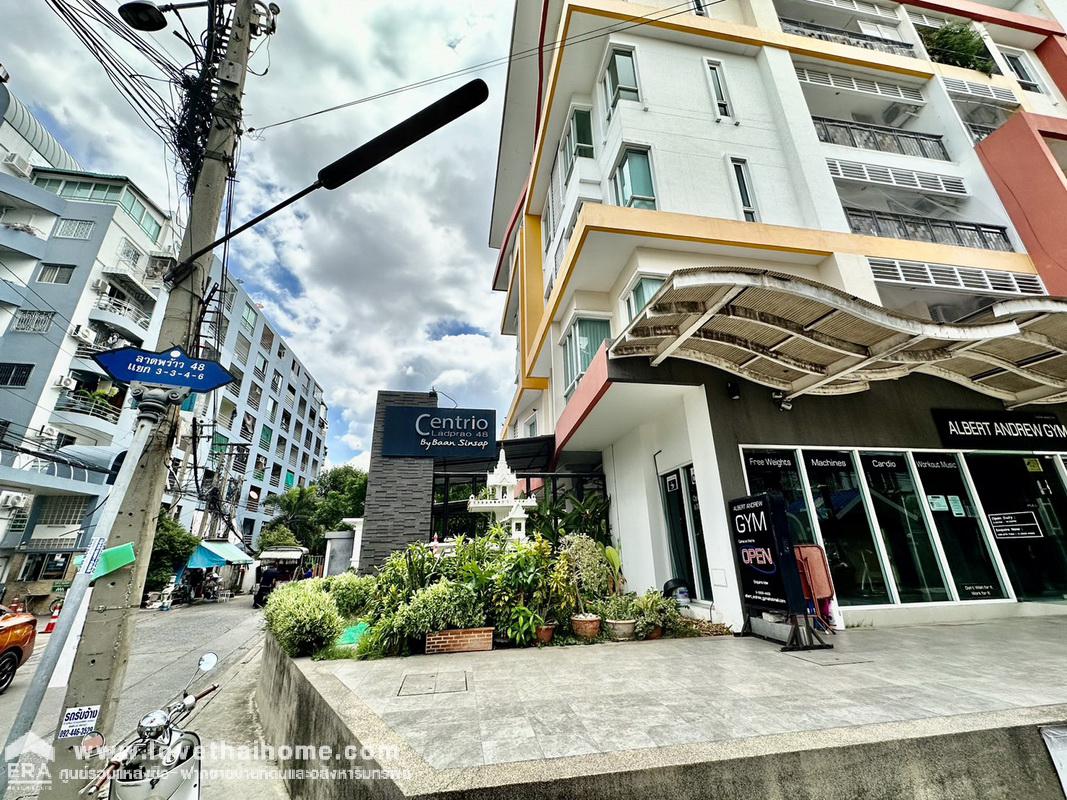 ขายเซ็นทริโอ้ คอนโดมิเนียม (ลาดพร้าว 48) ใกล้ MRT สุทธิสาร 53.18 ตรม. ชั้น 5 แถมเฟอร์นิเจอร์ทั้งหมด ห้องสวย สภาพนางฟ้า 