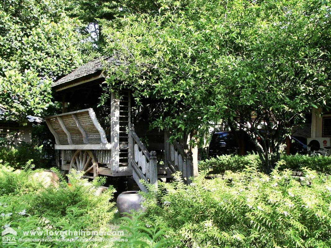 ขายที่ดินพร้อมบ้านเรือนไทยไม้สัก ริมคลองบางกระทึก ถ.พุทธมณฑลสาย 5 ใกล้วัดญาณเวศกวัน สามพราน นครปฐม พื้นที่ 511 ตรว. วิวดี ร่มรื่น บรรยากาศส่วนตัว