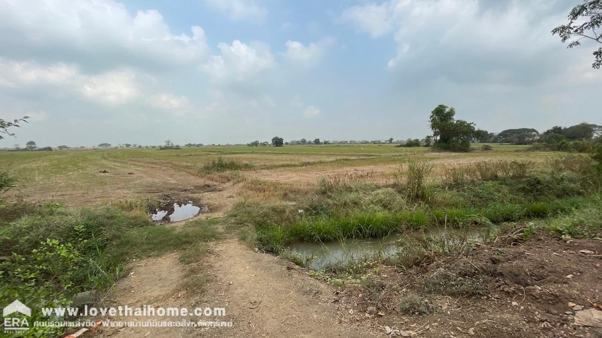 ขายที่ดิน ติดถนนนครหลวง-ท่าเรือ พื้นที่ 8 ไร่กว่า ต.แม่ลา อ.นครหลวง จ.อยุธยา พื้นที่สีเขียวลาย หน้ากว้างติดถนน 110 เมตร ใกล้อบต.แม่ลา