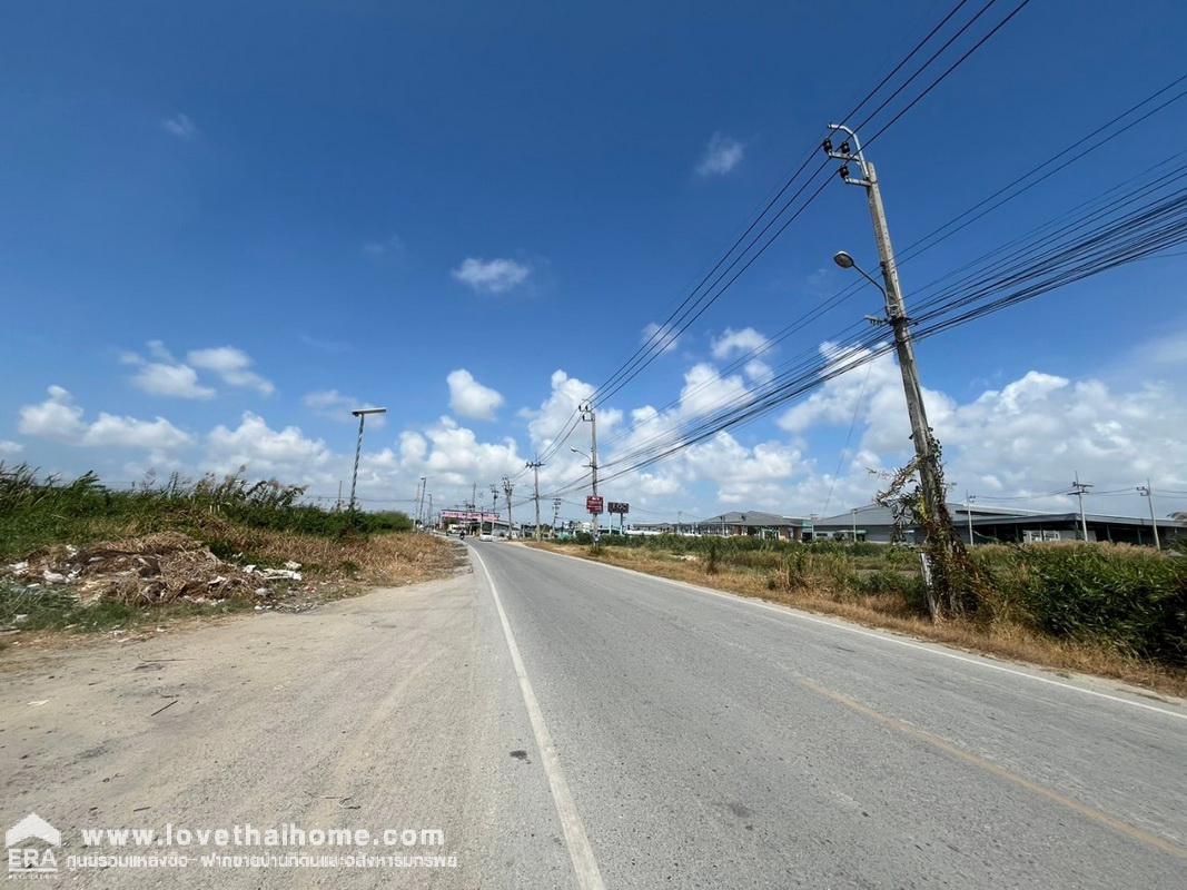 ขายที่ดิน บางเพรียง-ลาดหวาย สมุทรปราการ พื้นที่ 785 ตรว. พื้นที่แปลงสี่เหลี่ยมสวย ติดถนนใหญ่ เหมาะลงทุน ใกล้ บ.ล็อกไทย-โอโรเทกซ์ จำกัด