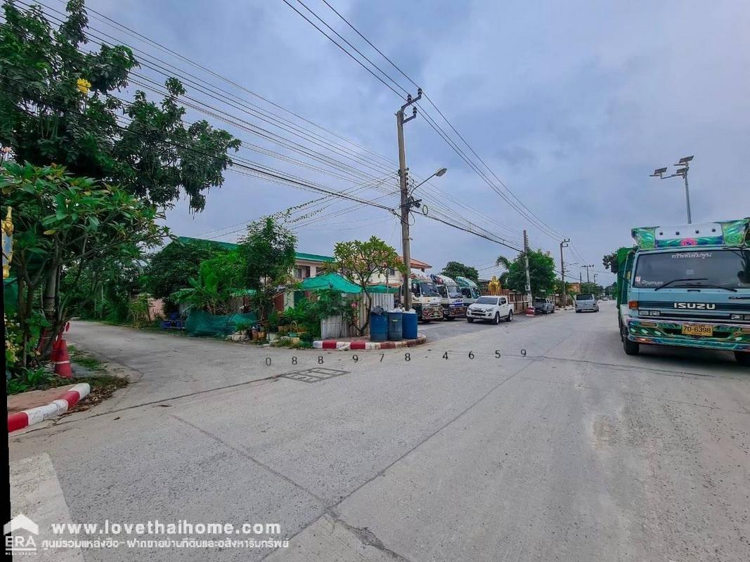 ขายที่ดิน ปากซอยสยามพัฒนา12 วัดบางหัวเสือ พื้นที่ 250 ตรว. ติดถนนกว้างและอีกด้านติดคลองยายแสง พระประแดง สมุทรปราการ ใกล้แม่น้ำเจ้าพระยา สะพานภูมิพล เหมาะสร้างโกดัง คาเฟ่ ร้านอาหาร ฯลฯ