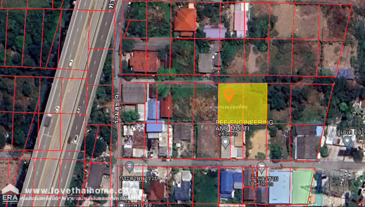 ขายที่ดิน ซ.ร่วมสขุ 9 แยก 4 ต.บ้านใหม่ ปทุมธานี พื้นที่ 200 ตรว. ใกล้แยกสวนสมเด็จ ทางด่วนศรีรัชศรีสมาน เหมาะปลูกสร้างบ้าน หรือทำกำไรในอนาคต