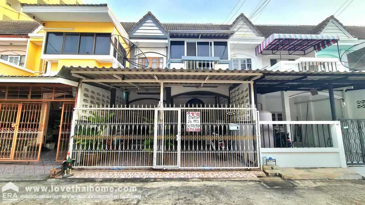 ขายทาวน์เฮ้าส์ ถ.พหลโยธิน 54 แยก 10-2 หมู่บ้านรุ่งเรืองเฮ้าส์ สายไหม พื้นที่ 26 ตรว. ใกล้รถไฟฟ้าสายสีเขียว-สถานีสะพานใหม่ และตลาดยิ่งเจริญ 