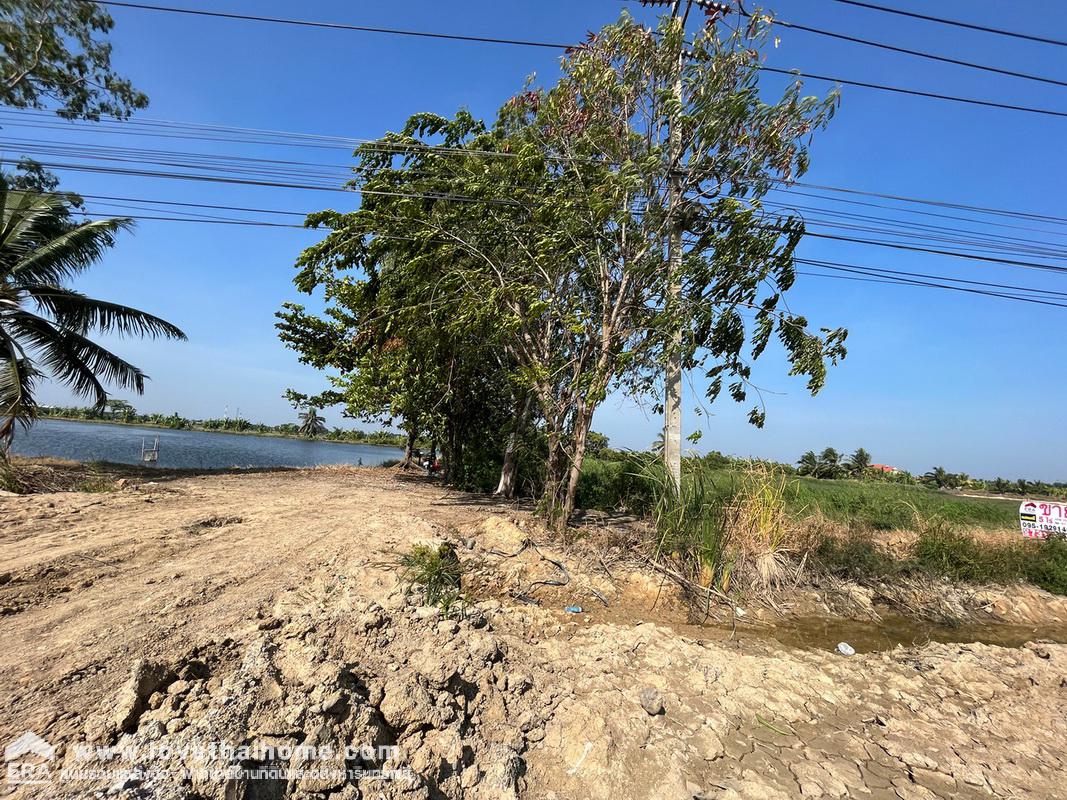 ขายที่ดินเปล่า ถนนรัตนโกสินทร์ 200 ปี พื้นที่ 5 ไร่ "สวยมาก" หน้ากว้างติดถนน 4 เลน (กว้าง 92 x 87 เมตร) ขายตารางวาละ 20,000 บาท