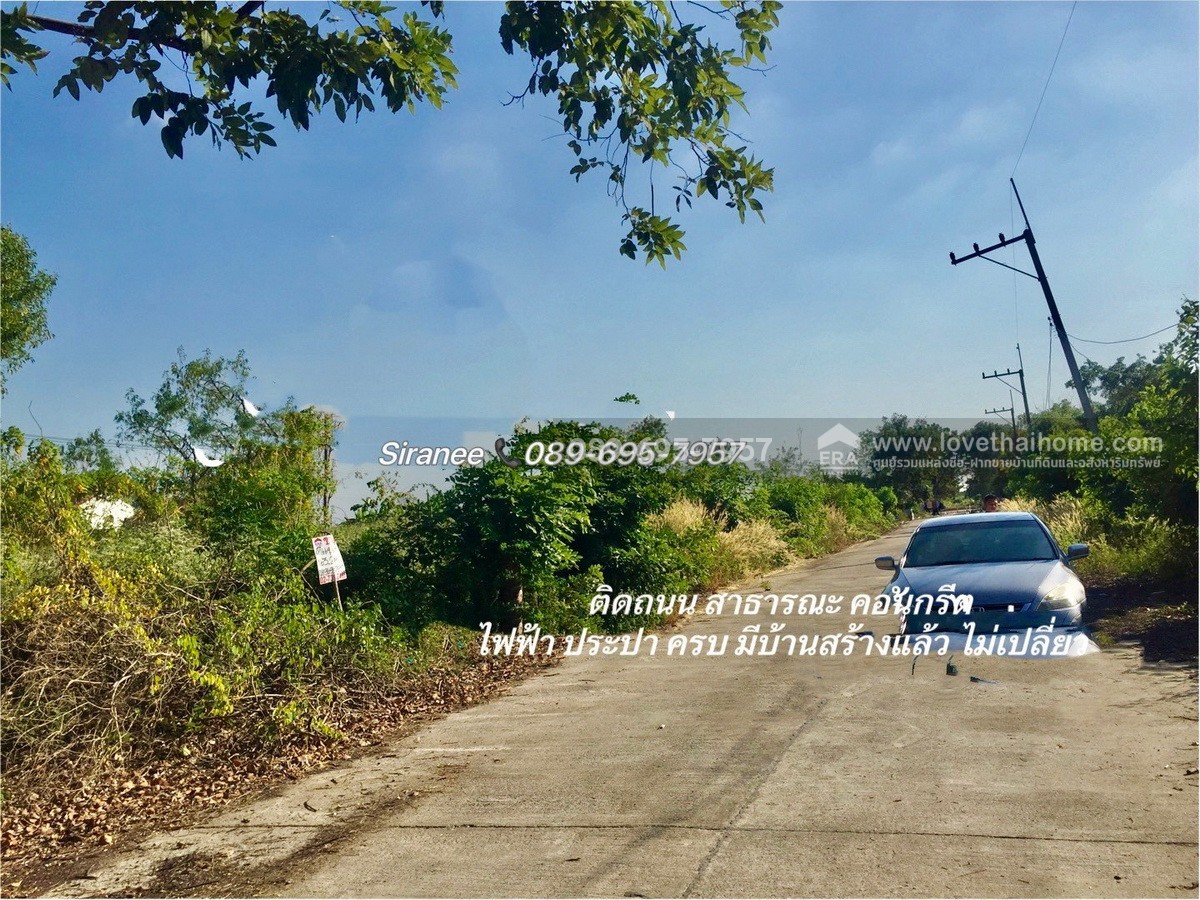 ขายที่ดิน ถนนรังสิต- นครนายก คลอง 11 ( ขาเข้า) 163.2 ตร.วา ซอย ตรงข้าม SCG Home โซลูชั่น (ธัญบุรี คลอง 12)  เข้าไป เพียง 150 เมตร ถมและทำรังวัดแล้ว มีรั้วแสดงขอบเขตชัดเจน