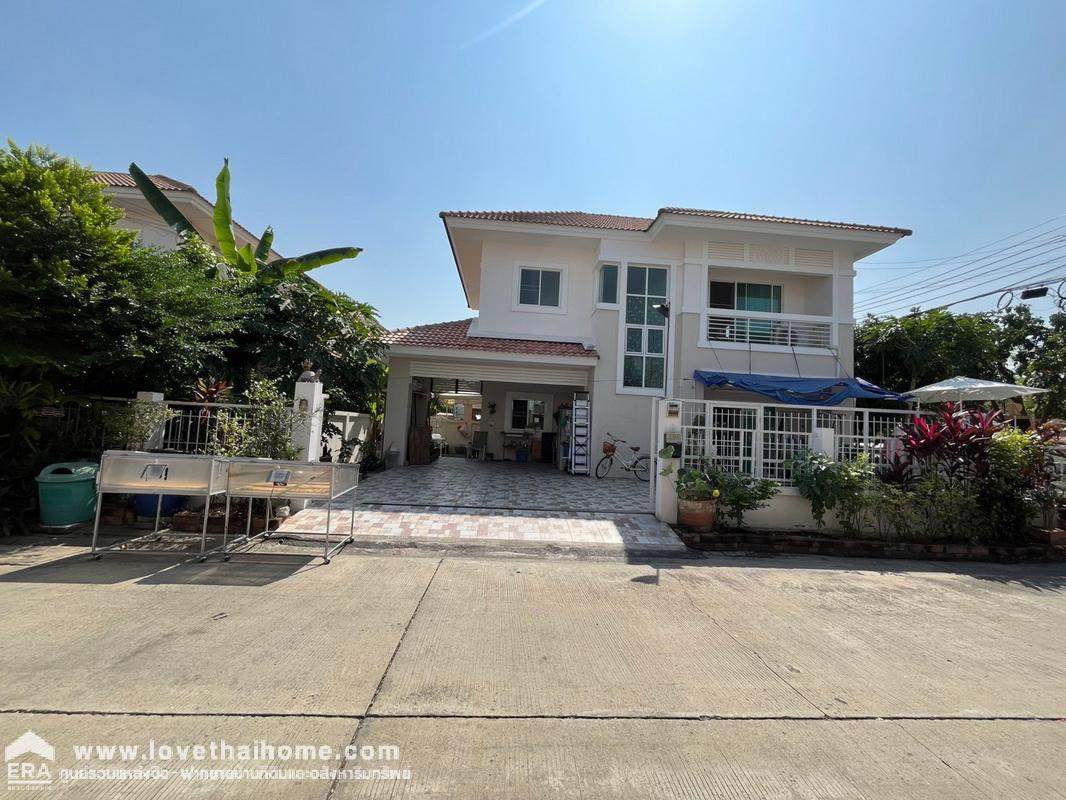 ขายบ้านเดี่ยว 2 ชั้น หมู่บ้านแลนด์ซิโอ ซอยวัดพระเงิน ถนนกาญจนาภิเษก-วงแหวน พื้นที่ 57 ตรว. แปลงหัวมุม หน้าสวนสาธารณะ บรรยากาศดีมากๆ