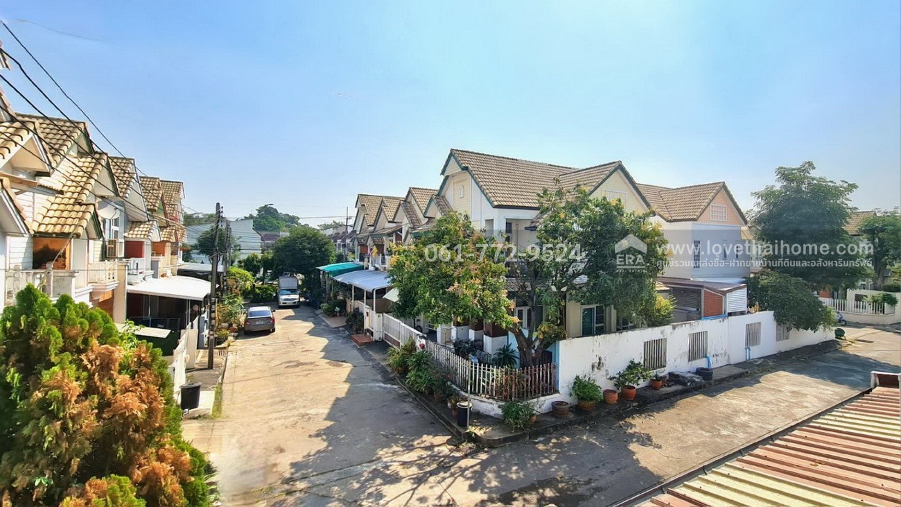 ขายทาวน์เฮ้าส์ 2 ชั้น หมู่บ้านพฤกษาวิลล์ 106 รังสิต-คลองสอง 20.8 ตรว. ใกล้ห้างฟิวเจอร์พาร์ครังสิต และสวนสนุกดรีมเวิลด์