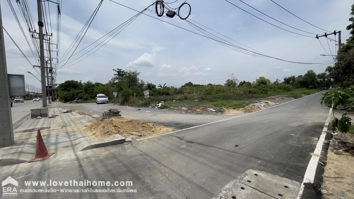 ขายที่ดิน ติดถนนใหญ่บางกรวย-ไทรน้อย ปากซอยเบ็ญกาโต27 พื้นที่ 753 ตรว. ขายเพียง 45,000 บาท/ตรว. แปลงมุม ถมแล้ว ใกล้สนง.เทศบาลเมืองใหม่บางบัวทอง ถูกโคตรๆ