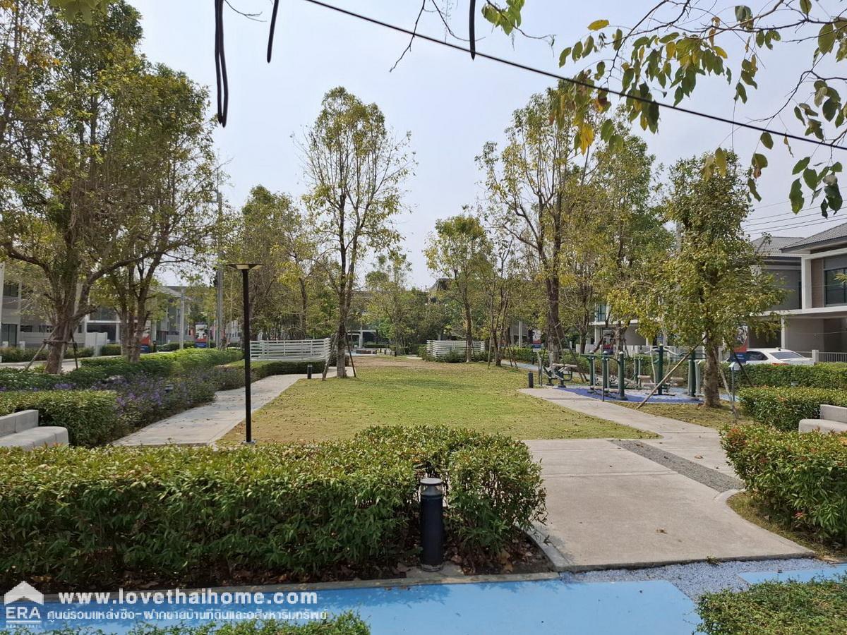 ขายทาวน์โฮม 2 ชั้น หมู่บ้านลุมพินี ทาวน์วิลล์ ลาดกระบัง-สุวรรณภูมิ พื้นที่ 18.6 ตรว. พร้อมอยู่ ใกล้ Airport Rail Link สถานีสนามบินสุวรรณภูมิ
