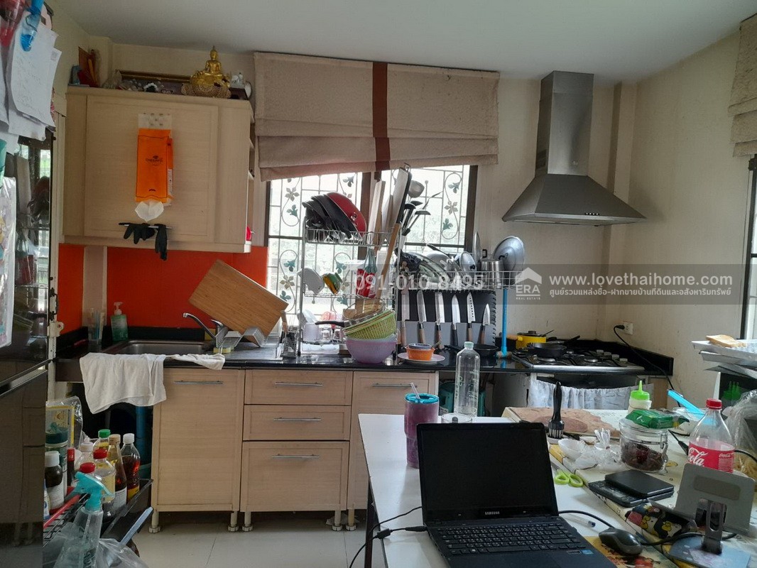 ขายบ้านเดี่ยว หมู่บ้านชวนชื่น วงแหวน-ปิ่นเกล้า ซอยวัดส้มเกลี้ยง ใกล้ถนนกาญจนาภิเษก พื้นที่ 58.8 ตรว. ใกล้โลตัส พลัสมอลล์