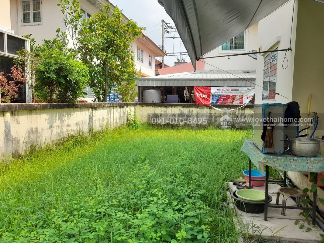 ขายบ้านเดี่ยว หมู่บ้านชวนชื่น วงแหวน-ปิ่นเกล้า ซอยวัดส้มเกลี้ยง ใกล้ถนนกาญจนาภิเษก พื้นที่ 58.8 ตรว. ใกล้โลตัส พลัสมอลล์