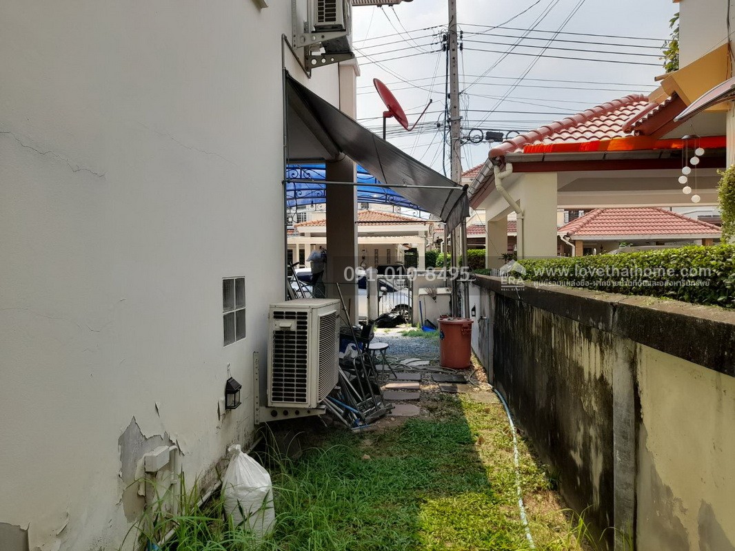 ขายบ้านเดี่ยว หมู่บ้านชวนชื่น วงแหวน-ปิ่นเกล้า ซอยวัดส้มเกลี้ยง ใกล้ถนนกาญจนาภิเษก พื้นที่ 58.8 ตรว. ใกล้โลตัส พลัสมอลล์