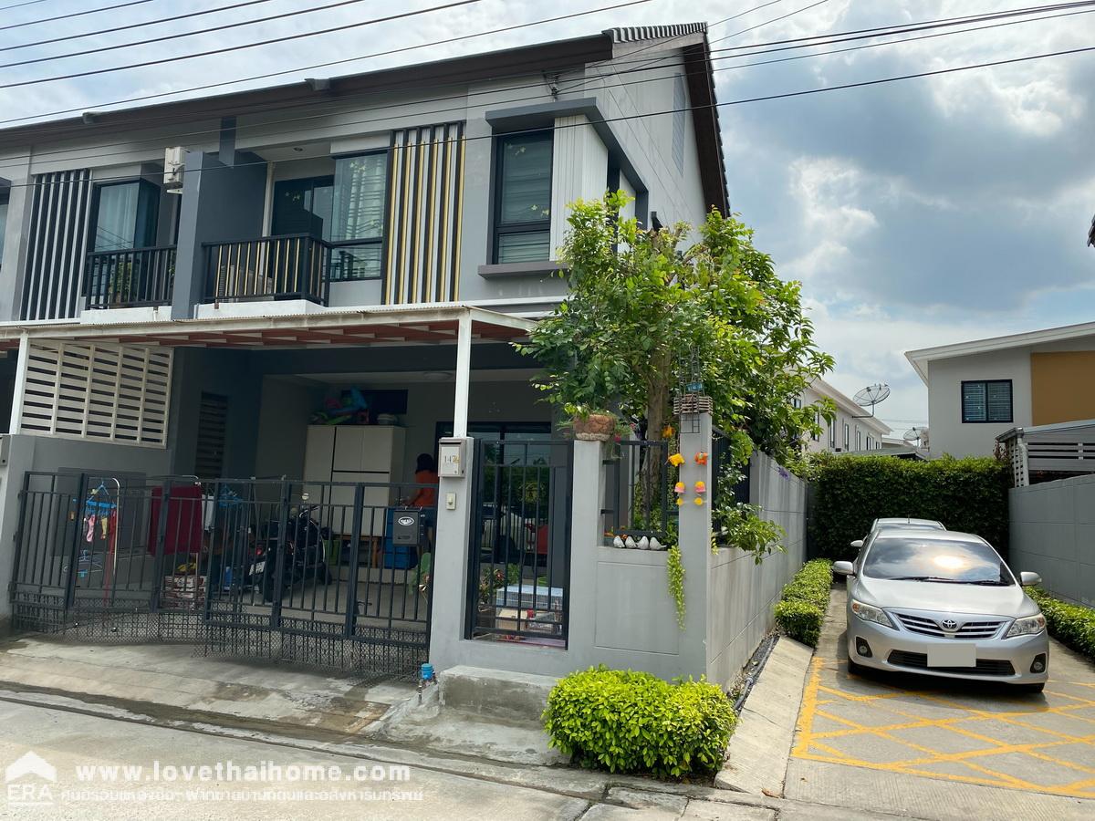 ขายทาวน์โฮม บ้านพรีเมี่ยม ไทม์โฮม วงแหวน-อ่อนนุช ถนน01กาญจนาภิเษก 44 หลังมุม 25.4 ตรว. ขายถูกกว่าราคาประเมิน จองด่วน!ช้าหมด! ย่านประเวศ