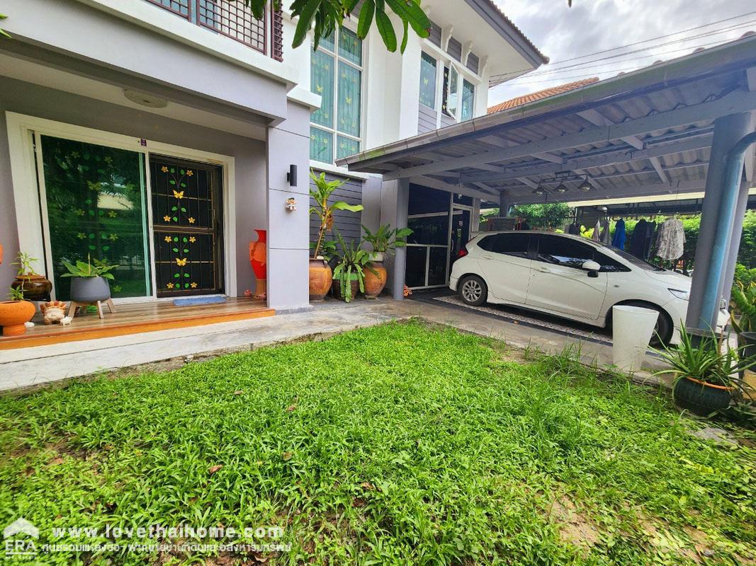 ขายบ้านเดี่ยว หมู่บ้านพฤกษา วิลเลจ2 ถนนรังสิต-นครนายก คลอง7 พื้นที่ 51.5 ตรว. ขายเพียง 3.2 ล้านบาท บ้านเฟสใหม่ ตกแต่งพร้อมอยู่ ใกล้กับโลตัส คลอง7