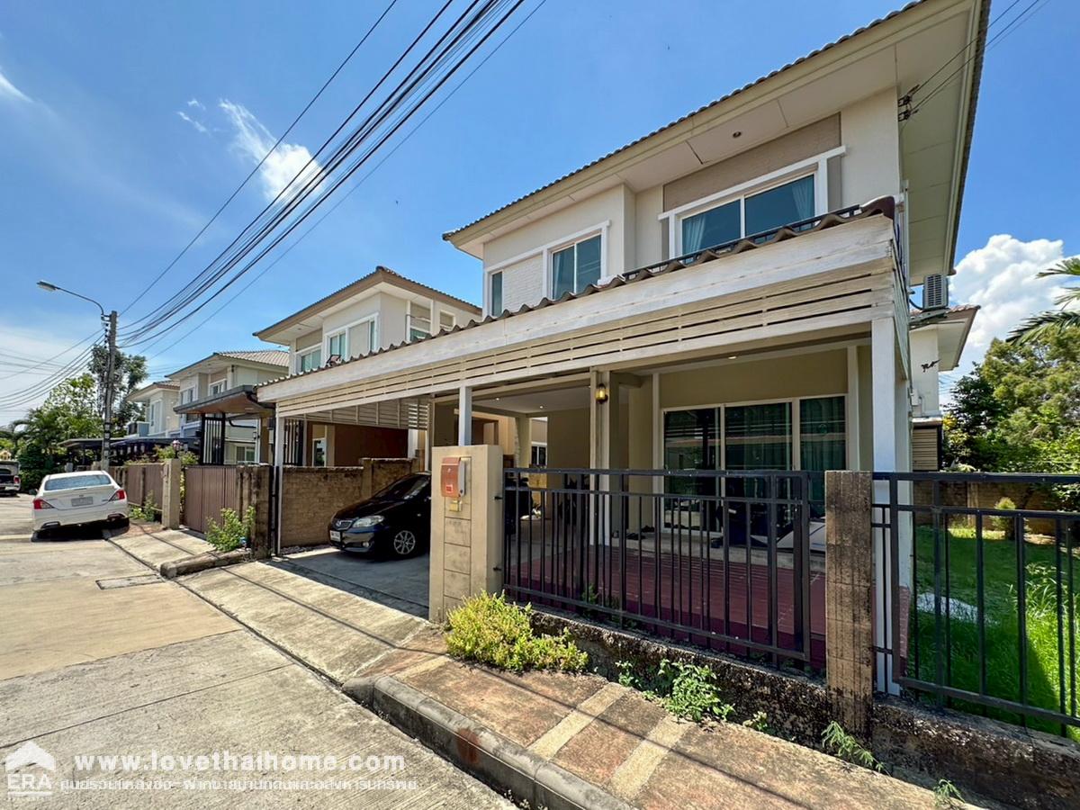 ขายบ้านภัสสรไพรด์ ศรีนครินทร์-หนามแดง บางพลี สมุทรปราการ บ้านเดี่ยว 2 ชั้น 44.2 ตรว. บ้านสวย สภาพดี พร้อมเข้าอยู่ได้ทันที บรรยากาศเงียบสงบ