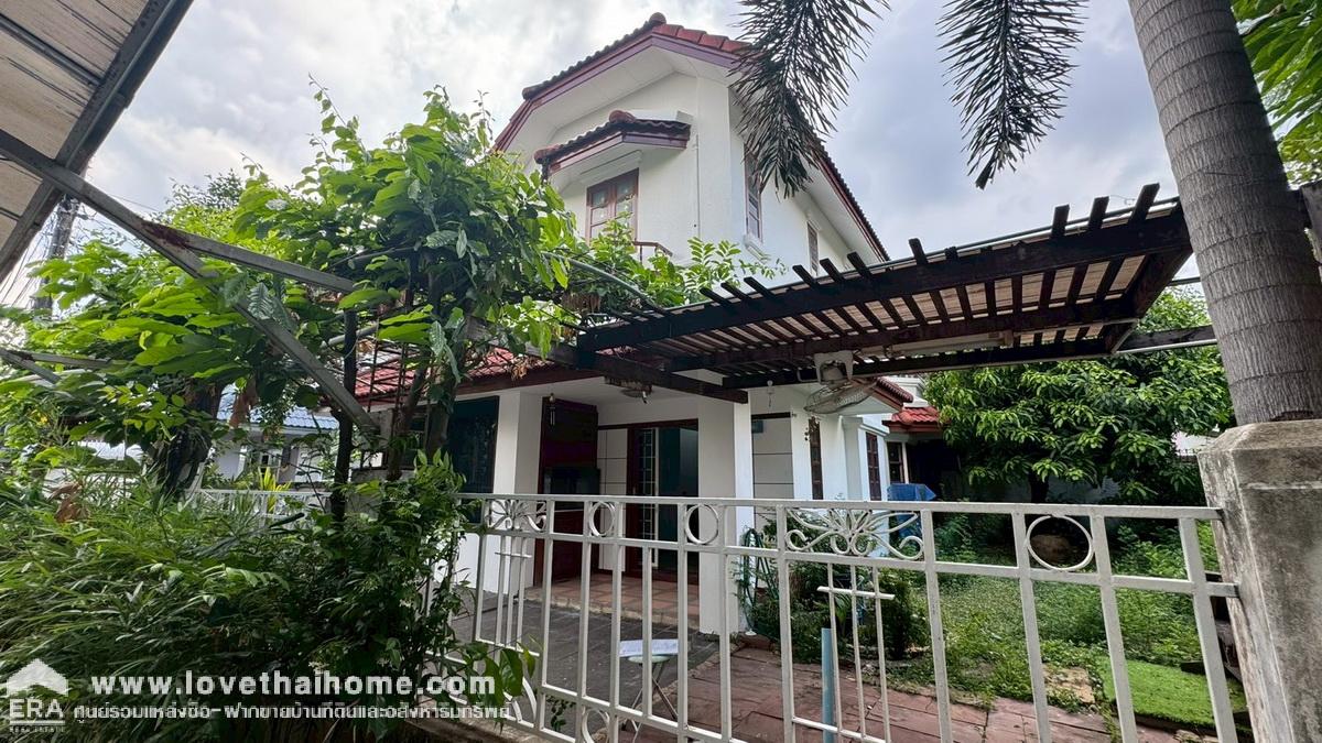 ขายบ้านเดี่ยว 2 ชั้น หมู่บ้านธารารมณ์ พาร์คเวย์โฮม ซอยรามคำแหง150 พื้นที่ 50.1 ตรว. หลังริมพร้อมอยู่