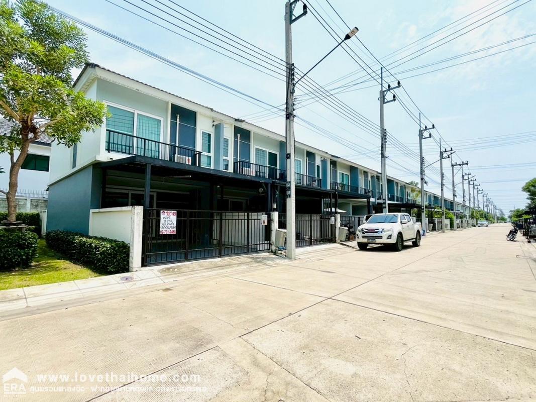 ขายทาวน์เฮ้าส์ 2 ชั้น หมู่บ้านศุภาลัย ไพรด์ วงแหวน-ลำลูกกา คลอง6 ปทุมธานี พื้นที่ 19.8 ตรว. ขาย 2.49 ล้านบาท หลังมุม บ้านใหม่ ราคาต่อรองได้อีก