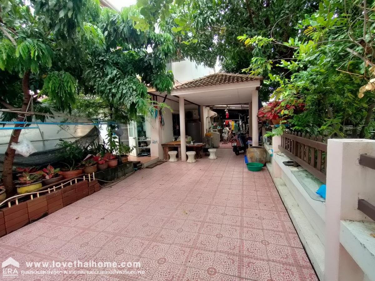 ขายบ้านเดี่ยวหมู่บ้านเจ ดับบลิวคาซ่า พระราม 5-นครอินทร์ หลังริม 50.9 ตรว. ติดสวนหย่อมในหมู่บ้าน ติดถนนบางศรีเมือง 1 ใกล้แม็คโคร นครอินทร์