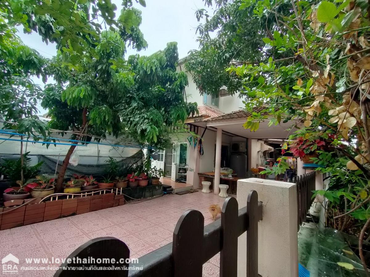 ขายบ้านเดี่ยวหมู่บ้านเจ ดับบลิวคาซ่า พระราม 5-นครอินทร์ หลังริม 50.9 ตรว. ติดสวนหย่อมในหมู่บ้าน ติดถนนบางศรีเมือง 1 ใกล้แม็คโคร นครอินทร์