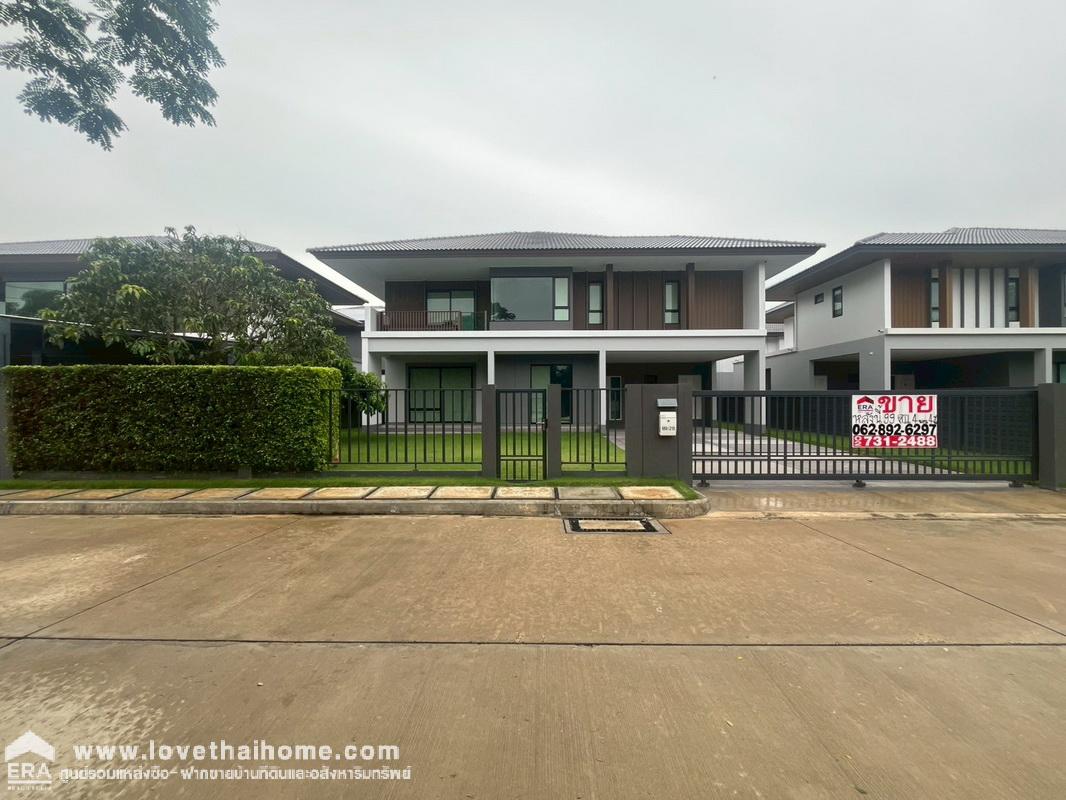 ขายบ้านเดี่ยว 2 ชั้น โครงการสราญสิริ รังสิต2 ขนาด 99 ตรว. บ้านใหม่ ทำเลศักยภาพ ใกล้ทางด่วนขายในราคาสุดคุ้ม โอกาสดีสำหรับผู้มองหาบ้านคุณภาพ ทำเลดี ราคาโดนใจ โทร. 062-892-6297