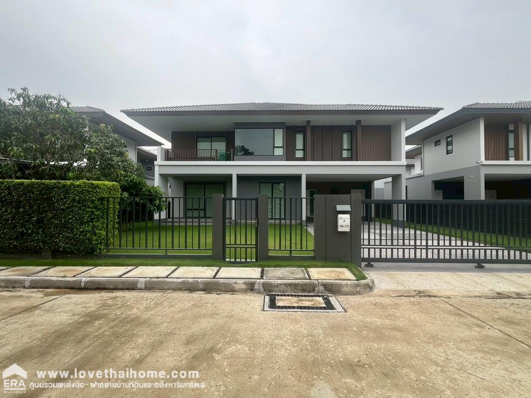 ขายบ้านเดี่ยว 2 ชั้น โครงการสราญสิริ รังสิต2 ขนาด 99 ตรว. บ้านใหม่ ทำเลศักยภาพ ใกล้ทางด่วนขายในราคาสุดคุ้ม โอกาสดีสำหรับผู้มองหาบ้านคุณภาพ ทำเลดี ราคาโดนใจ โทร. 062-892-6297