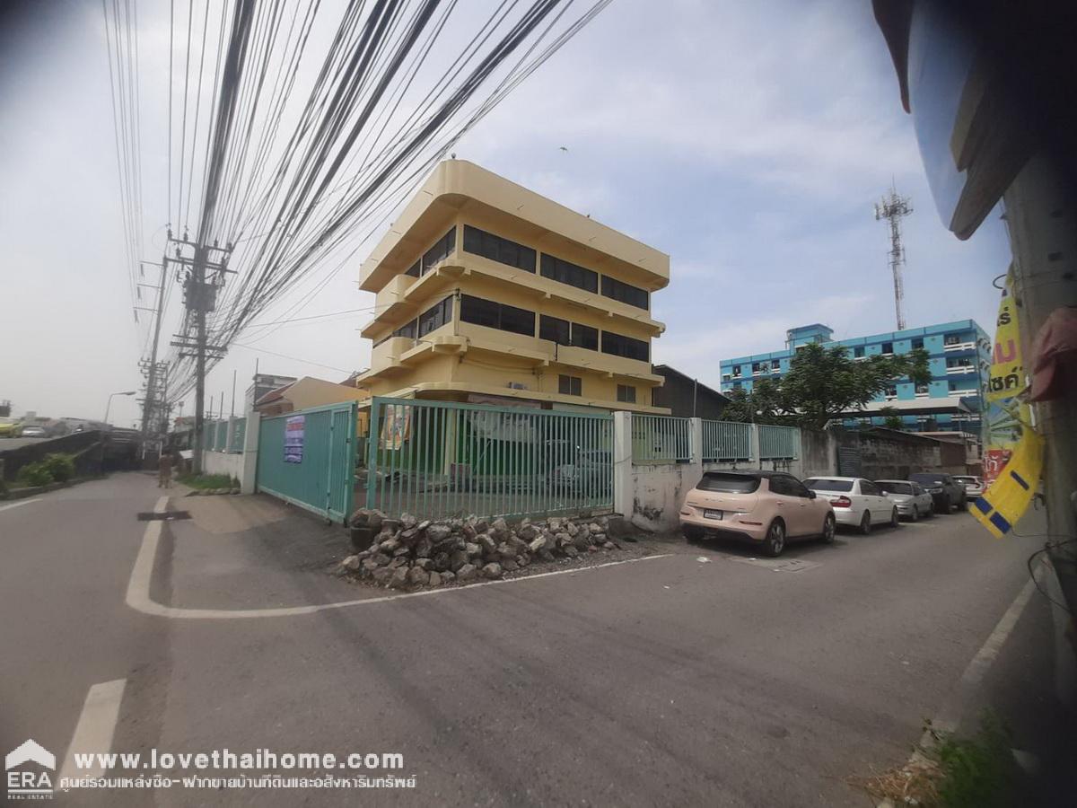 ขายที่ดินพร้อมตึกอาคารสำนักงาน ติดถนนใหญ่เทพารักษ์ กม.20 (ติดซอยมารีรมย์) บางเสาธง สมุทรปราการ พื้นที่ 404 ตรว. ทำเลดีมาก ขายราคาถูกมาก มาเป็นเจ้าของด่วน