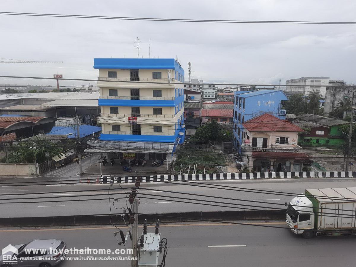 ขายที่ดินพร้อมตึกอาคารสำนักงาน ติดถนนใหญ่เทพารักษ์ กม.20 (ติดซอยมารีรมย์) บางเสาธง สมุทรปราการ พื้นที่ 404 ตรว. ทำเลดีมาก ขายราคาถูกมาก มาเป็นเจ้าของด่วน