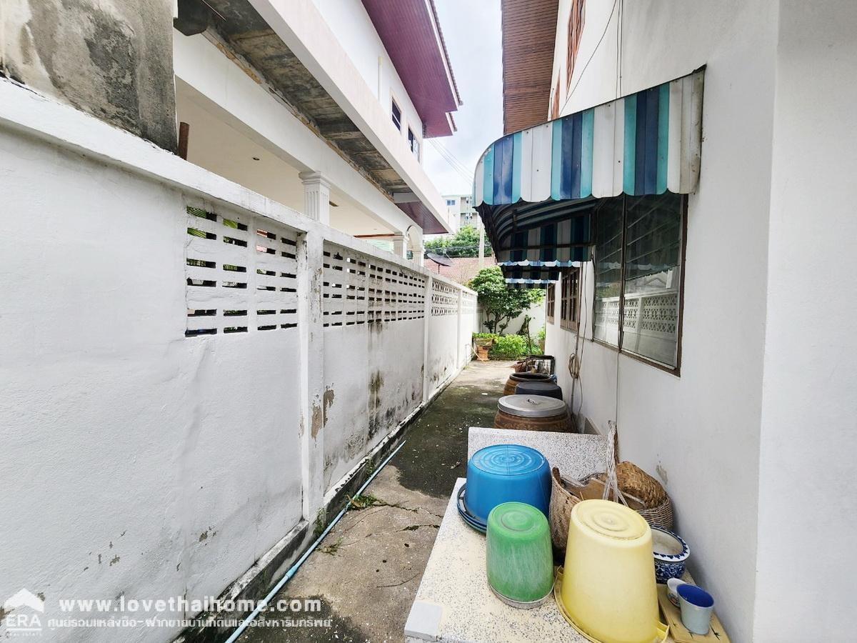 ขายบ้านเดี่ยว 2 ชั้น ม.ธัญญารมณ์ ถ.เทพารักษ์  กม.4 ซอยที่ดินทอง 6 (แยกเทพารักษ์ - ศรีนครินทร์ ) 44 ตารางวา ใกล้ MRT สถานีศรีเทพา