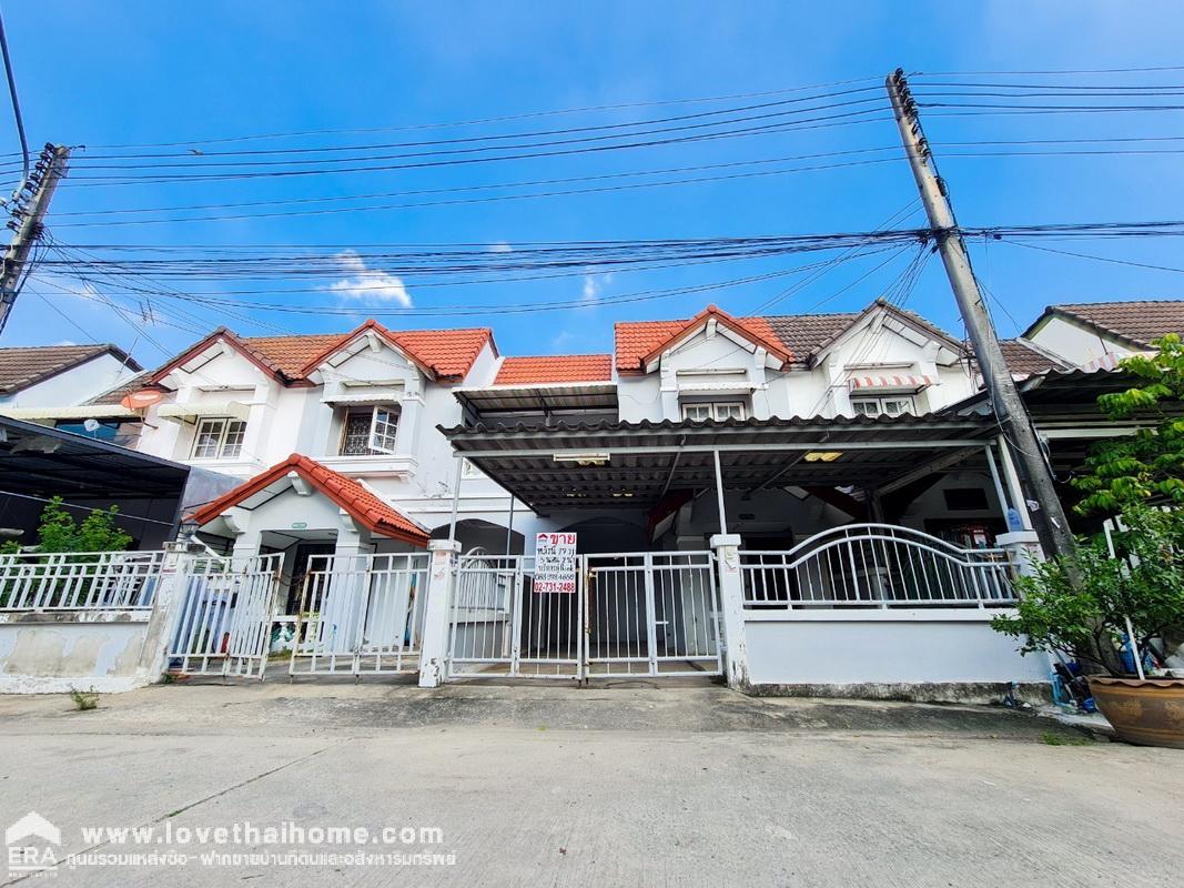 ขายทาวน์เฮ้าส์ 2 ชั้น ซอยพหลโยธิน70 หมู่บ้านวังทองริเวอร์พาร์ค พื้นที่ 27 ตรว. ติดสนามกอล์ฟธูปะเตมีย์ หลังเซียร์ รังสิต ราคาดี พื้นที่บ้านกว้างมาก เข้า-ออกได้หลายทาง มี 7-11 ในหมู่บ้าน