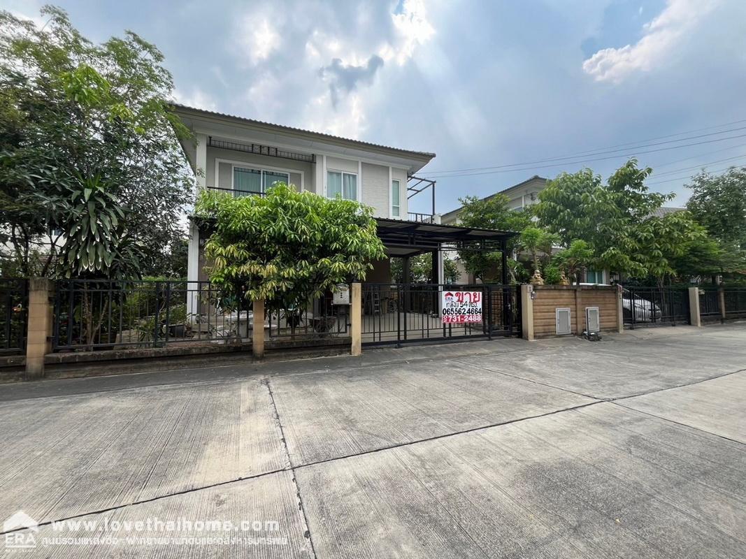ขายบ้านเดี่ยว หมู่บ้านภัสสร26 ราชพฤกษ์-ติวานนท์ ปทุมธานี พื้นที่ 54.4 ตรว. ใกล้จุดขึ้นทางด่วน ศรีสมาน