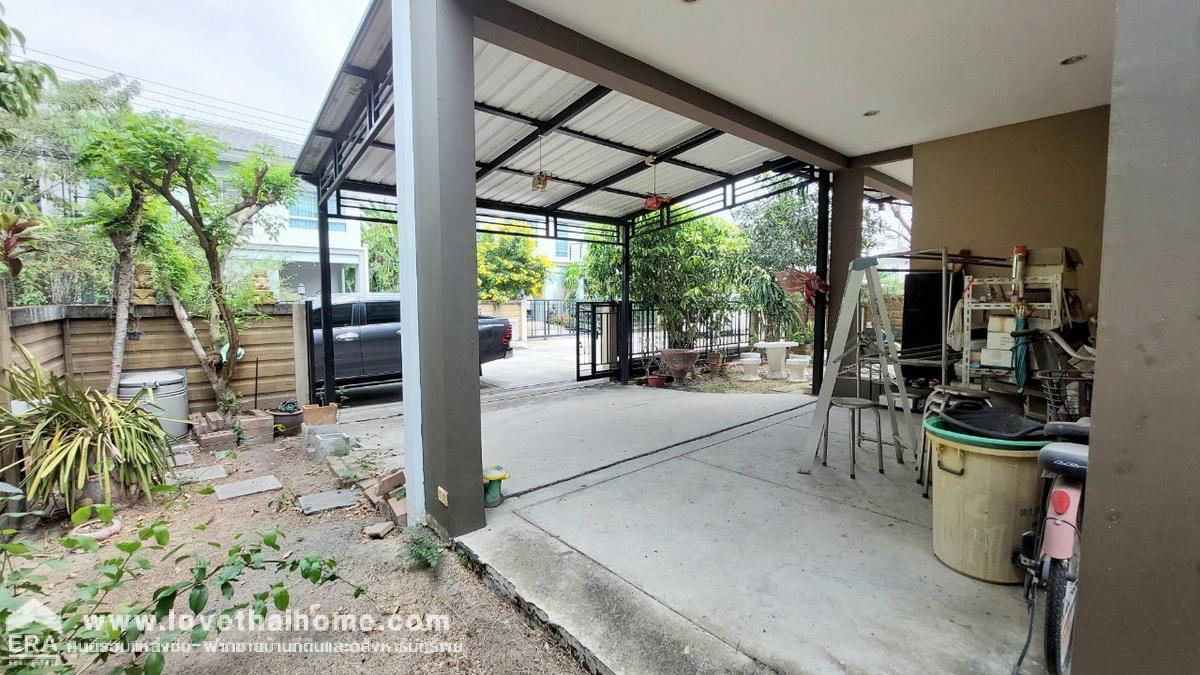 ขายบ้านเดี่ยว หมู่บ้านภัสสร26 ราชพฤกษ์-ติวานนท์ ปทุมธานี พื้นที่ 54.4 ตรว. ใกล้จุดขึ้นทางด่วน ศรีสมาน