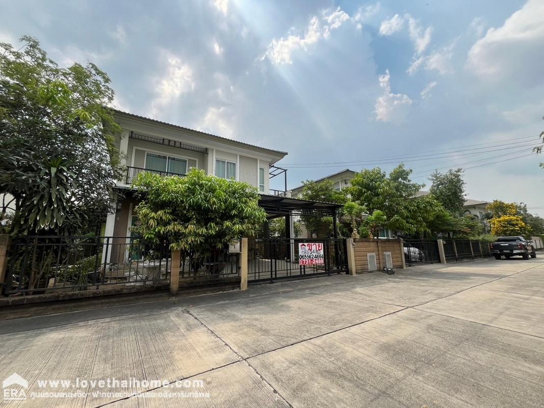 ขายบ้านเดี่ยว หมู่บ้านภัสสร26 ราชพฤกษ์-ติวานนท์ ปทุมธานี พื้นที่ 54.4 ตรว. ใกล้จุดขึ้นทางด่วน ศรีสมาน