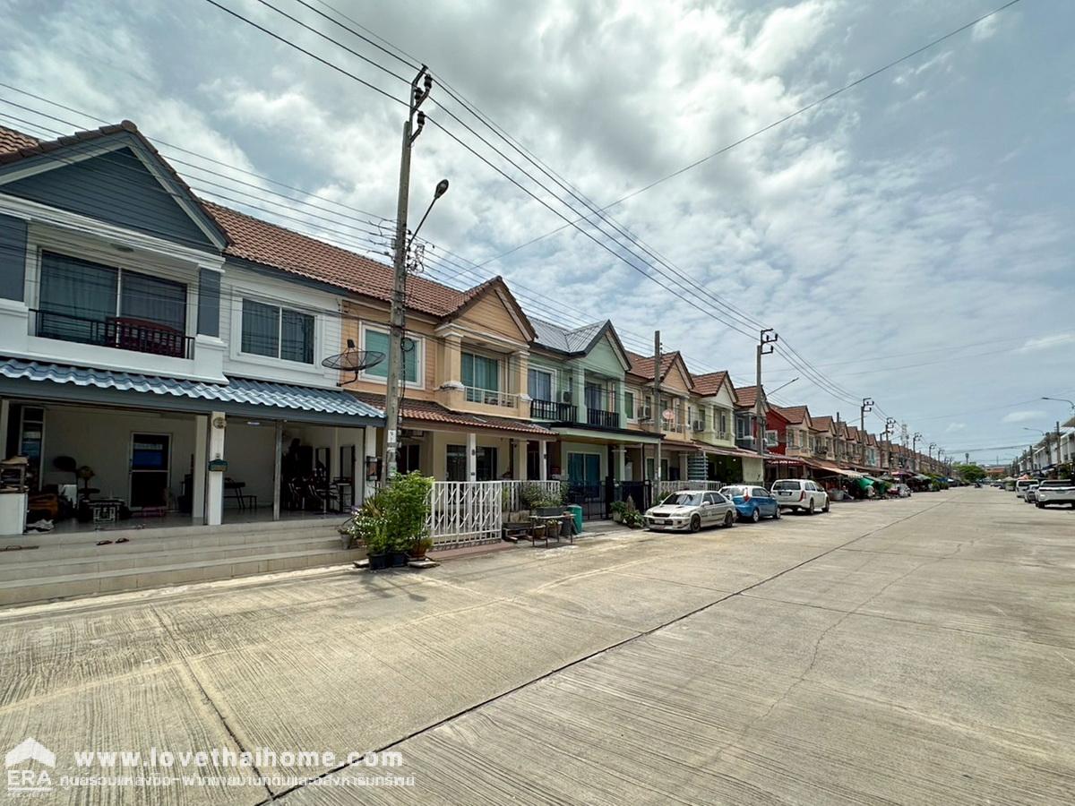 ขายทาวน์โฮม หมู่บ้านวิเศษสุขนคร 16 ประชาอุทิศ 90 พื้นที่ 24 ตรว. ต่อเติมทั้งหลัง พร้อมอยู่ ใกล้ทางด่วนพระราม 9