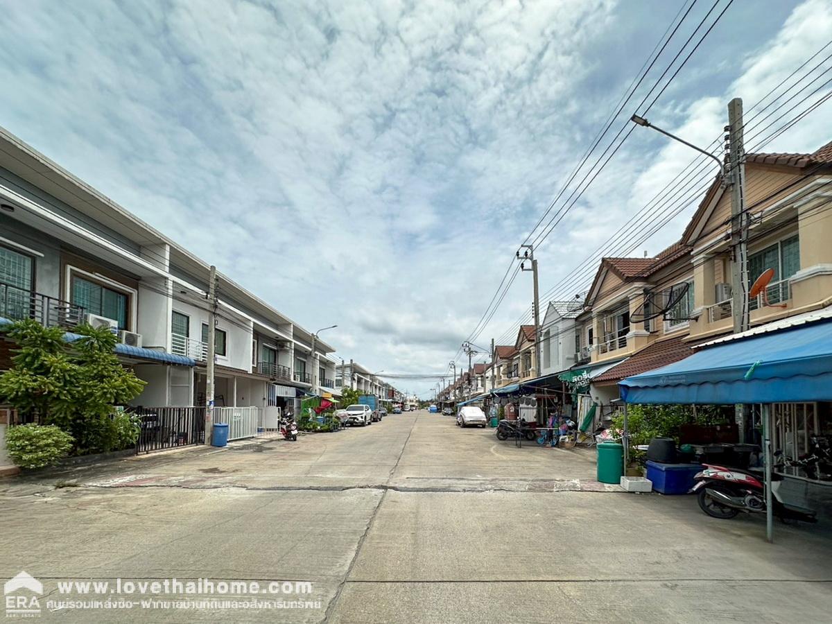 ขายทาวน์โฮม หมู่บ้านวิเศษสุขนคร 16 ประชาอุทิศ 90 พื้นที่ 24 ตรว. ต่อเติมทั้งหลัง พร้อมอยู่ ใกล้ทางด่วนพระราม 9
