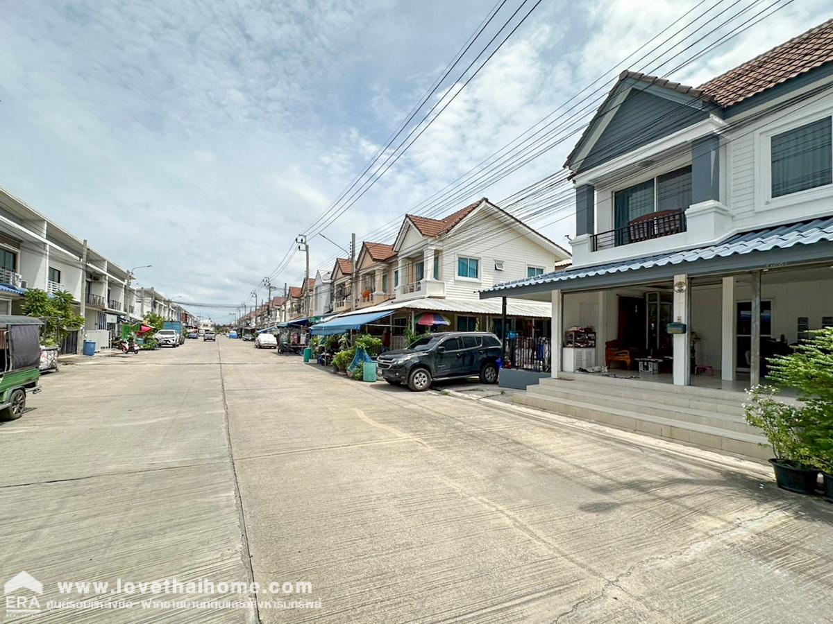 ขายทาวน์โฮม หมู่บ้านวิเศษสุขนคร 16 ประชาอุทิศ 90 พื้นที่ 24 ตรว. ต่อเติมทั้งหลัง พร้อมอยู่ ใกล้ทางด่วนพระราม 9