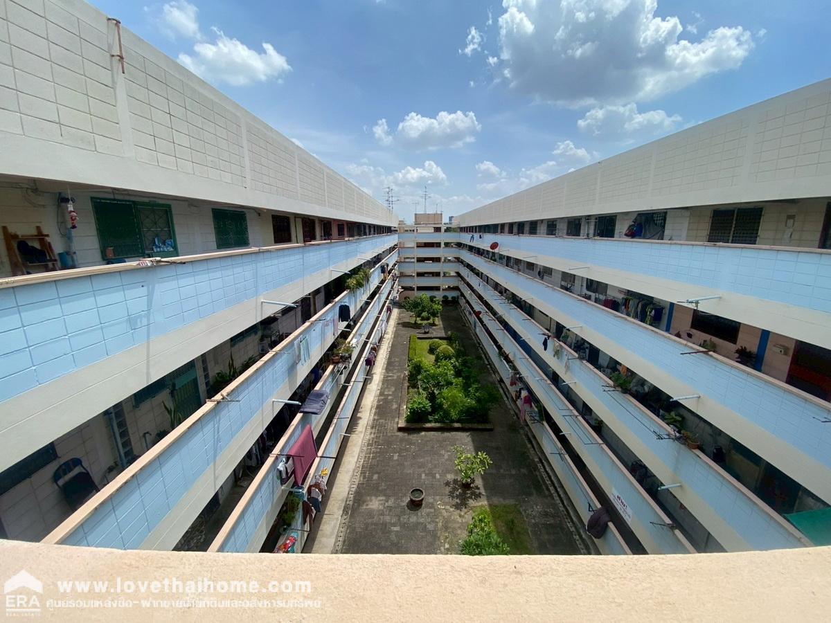 ขายอาคารชุดเคหะชุมชนคลองจั่น ติดถนนเสรีไทย ใกล้ NIDA ขนาด 47 ตรม. อาคาร 1 ชั้น 5 ทำเลดี เหมาะอยู่อาศัย