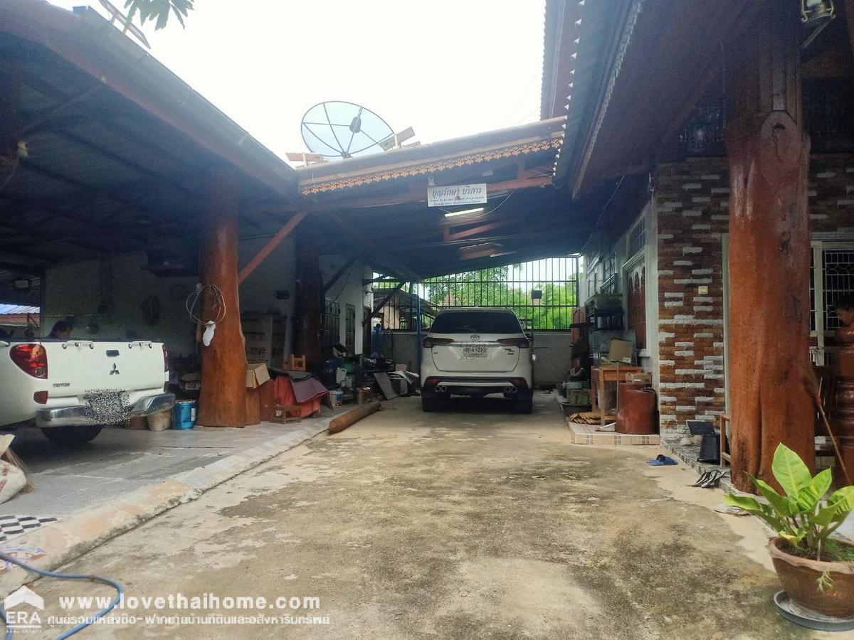 ขายบ้านเดี่ยวเรือนไทยไม้สัก 2 ชั้น 100 ตรว. บางกรวย-ไทรน้อย ซ.โรงเรียนคลองฝรั่ง (บัวเอี่ยม) นนทบุรี ใกล้ รพ.ไทรน้อย-เซ็นทรัลเวสต์เกต