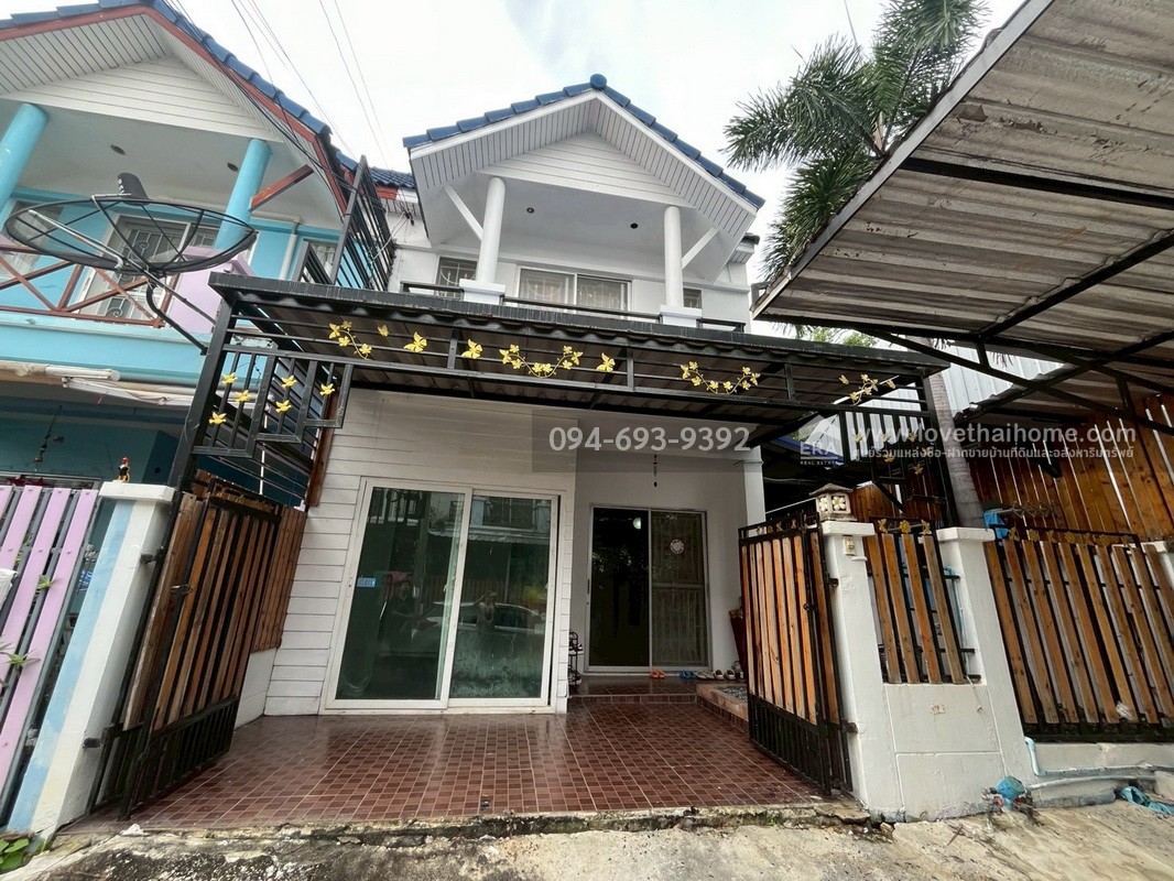 ขายทาวน์เฮ้าส์ 2 ชั้น ซอยเทศบาลบางปู74 หมู่บ้านนครทองบีช พื้นที่ 25 ตรว. ขายถูกๆ ทำเลโดนๆ ราคานี้หาไม่ได้อีกแล้ว เพราะอยากขาย ด่วน! ขายไว!