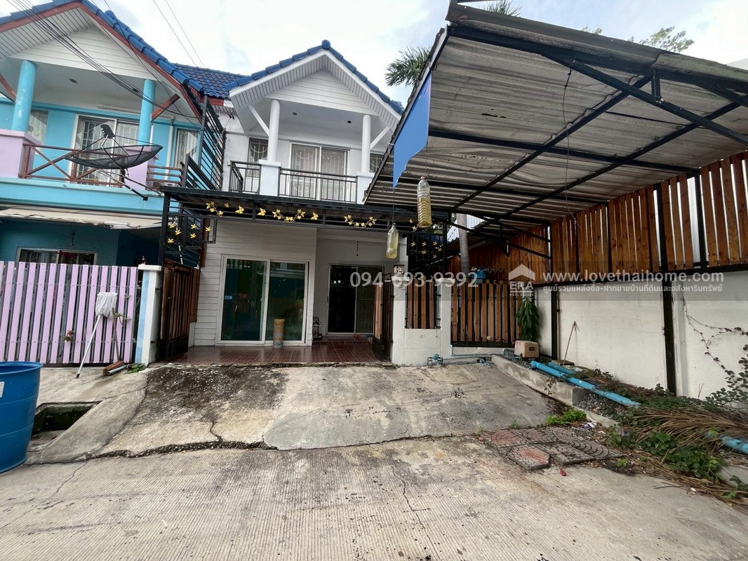 ขายทาวน์เฮ้าส์ 2 ชั้น ซอยเทศบาลบางปู74 หมู่บ้านนครทองบีช พื้นที่ 25 ตรว. ขายถูกๆ ทำเลโดนๆ ราคานี้หาไม่ได้อีกแล้ว เพราะอยากขาย ด่วน! ขายไว!