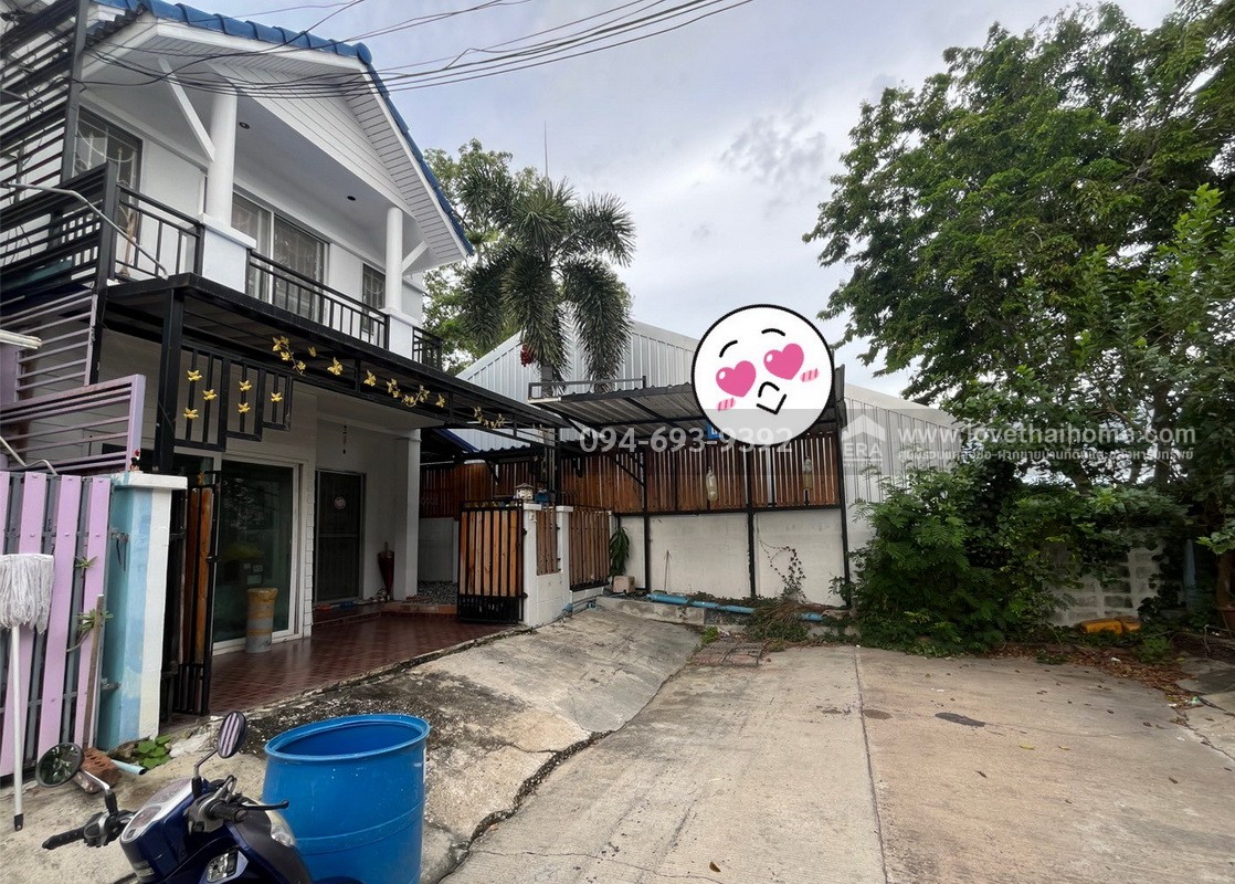 ขายทาวน์เฮ้าส์ 2 ชั้น ซอยเทศบาลบางปู74 หมู่บ้านนครทองบีช พื้นที่ 25 ตรว. ขายถูกๆ ทำเลโดนๆ ราคานี้หาไม่ได้อีกแล้ว เพราะอยากขาย ด่วน! ขายไว!