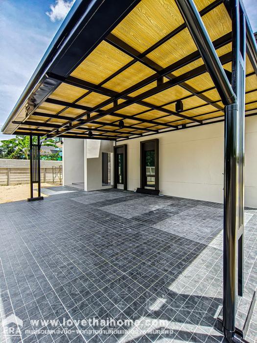 ขายบ้านเดี่ยวสร้างใหม่ ซ.ทวีวัฒนา 9-พุทธมณฑลสาย 3 ตลิ่งชัน พื้นที่ 100 ตรว. ใกล้สนามหลวง 2 บ้านไม่เคยเข้าอยู่